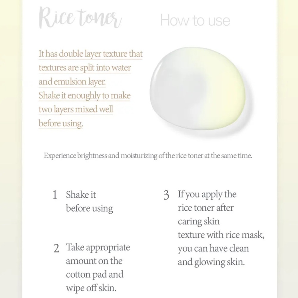 I'm from - Rice Toner - Picture 4 of 4